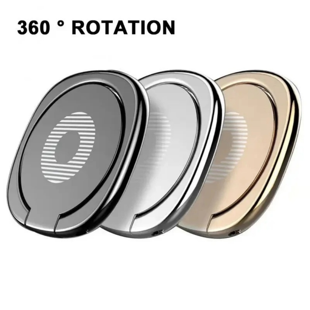 Mobile Tech Accessories - Universeller Fingerring-Handyhalter 360-Grad-Handy-Fingerring-Ständerhalterung Mobiltelefon-Halter Handy-Zubehör für