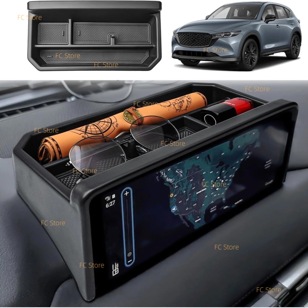 Tech Car Accessories - Für CX5 CX-5 2022-2025 Mittelkonsole Armlehnen-Organizer