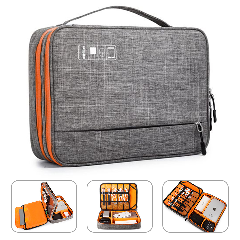 Doppel Schicht Elektronische Z – Tech Accessories Case Bewertung und Preis