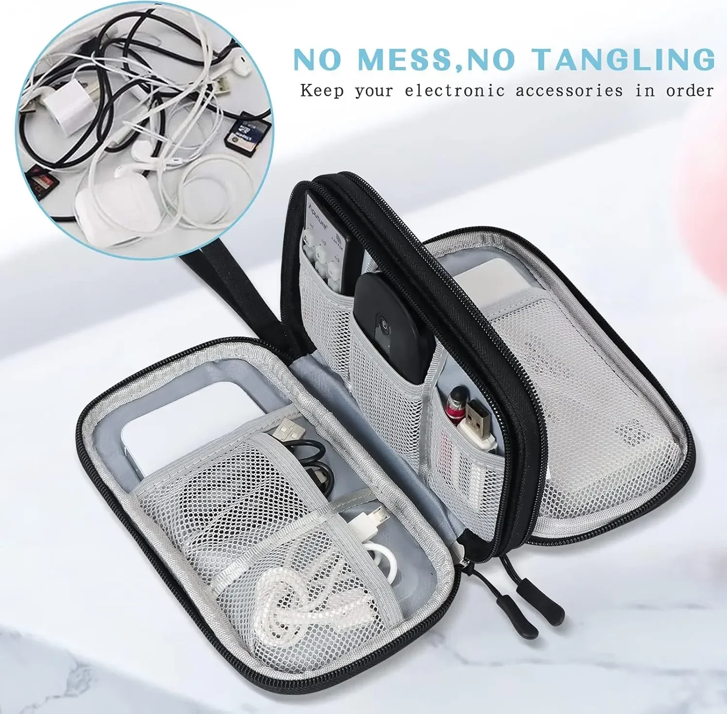 Reise-Kabeltasche Tragbare Dig – Tech Accessories Case Bewertung und Preis
