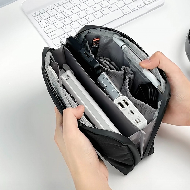 Kabelorganizer in Muschelform, – Tech Accessories Travel Organizer Pouch Bewertung und Preis