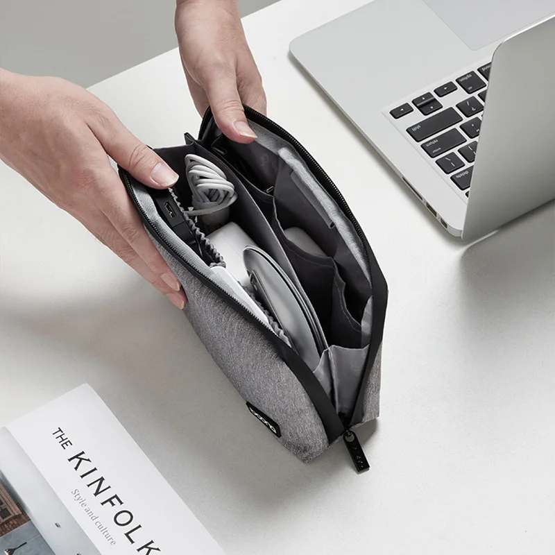 Kabelorganizer in Muschelform, – Tech Accessories Travel Organizer Pouch Bewertung und Preis